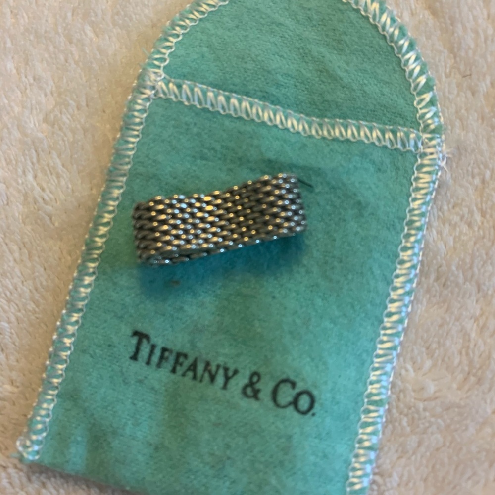 Original Tiffany & Co. Somerset mesh ring